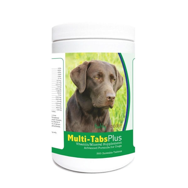 Healthy Breeds Labrador Retriever Multi-Tabs Plus Chewable Tablets, 365PK 840235122130 - main
